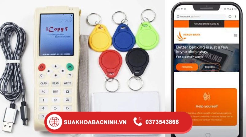 Copy thẻ từ thang máy vào điện thoại